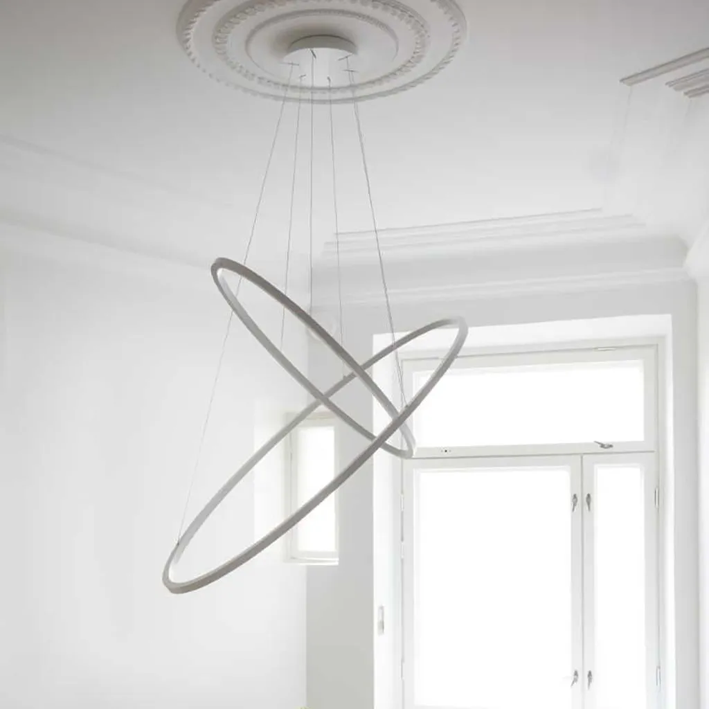 Ellisse Double Chandelier Pendant Light