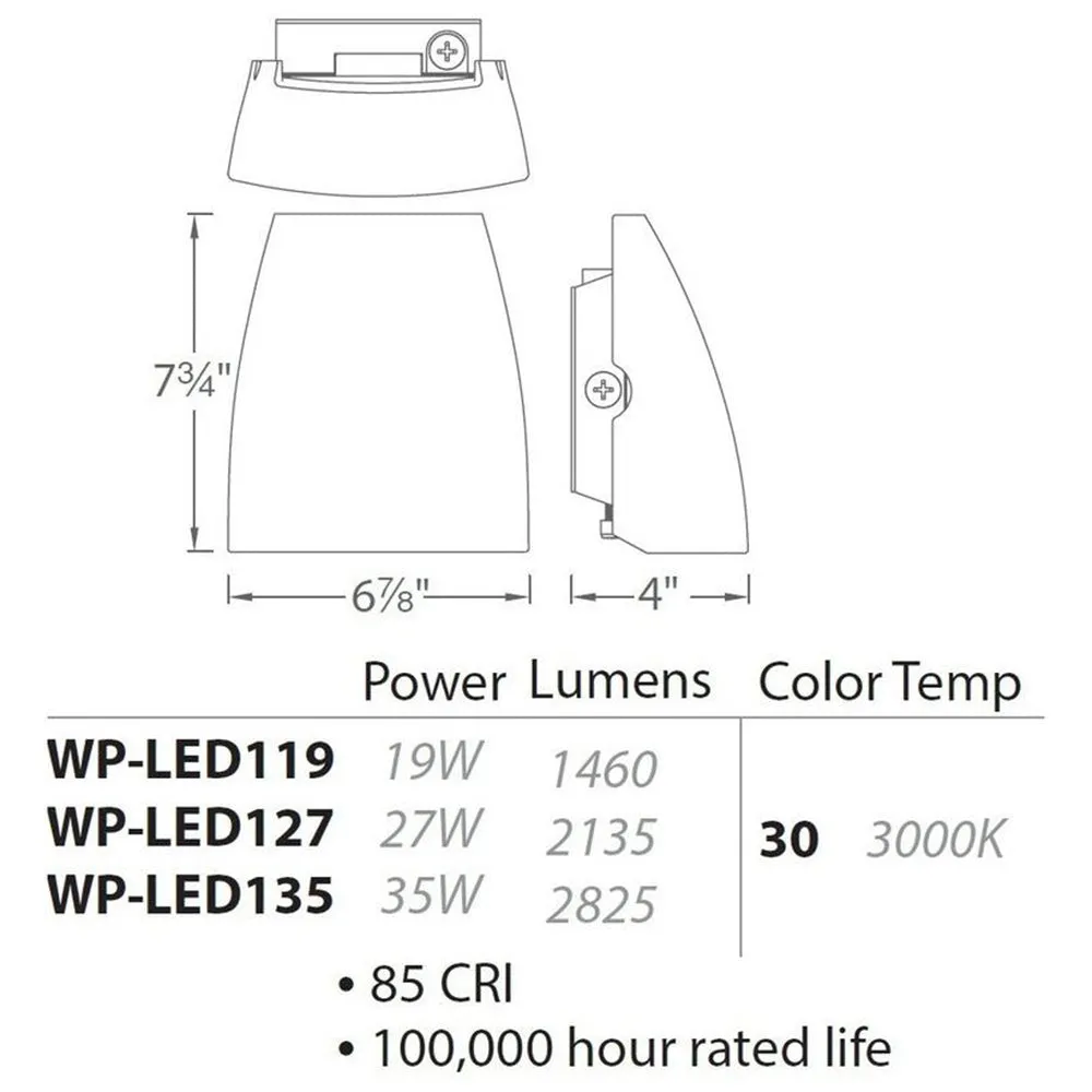 Endurance Fin Outdoor/Indoor Wall Pack