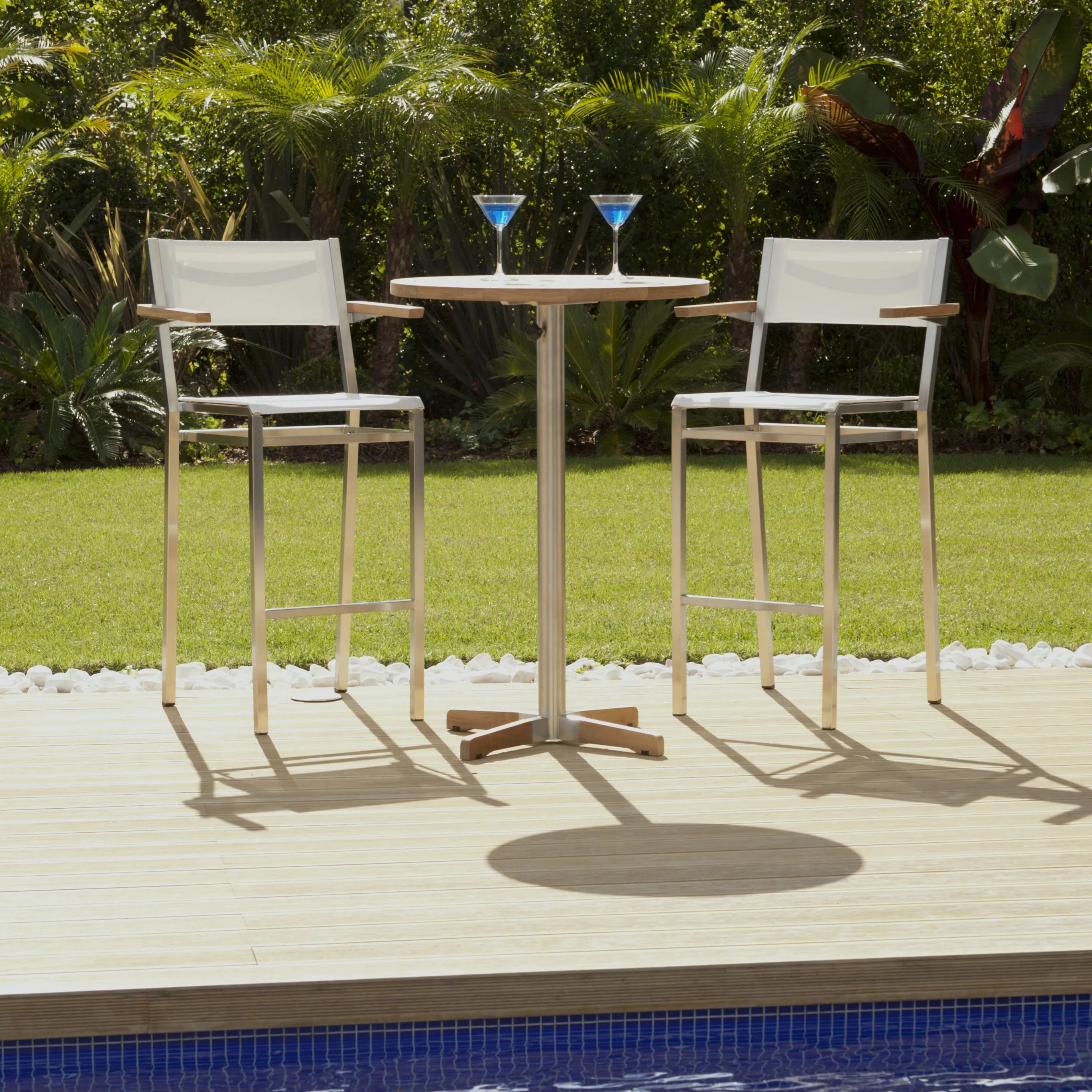 Equinox Stool with Armrests