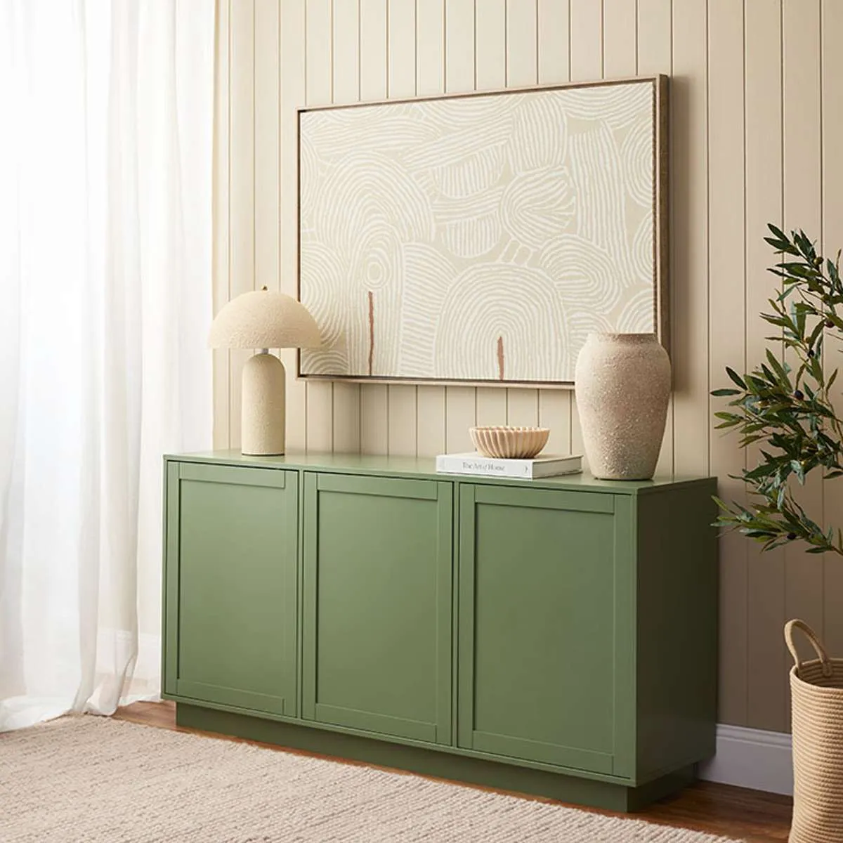 Eros Buffet - Sage Green Mocka