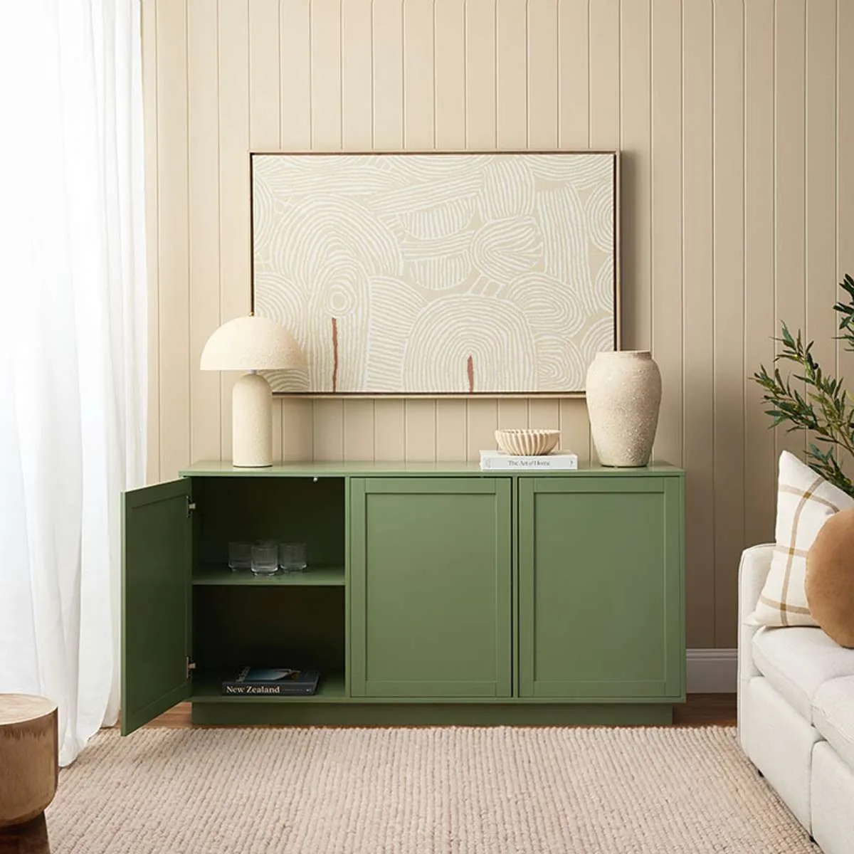 Eros Buffet - Sage Green Mocka