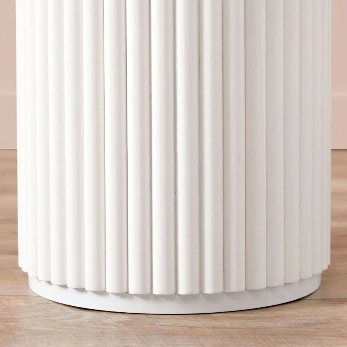 Eve Side Table - White Mocka