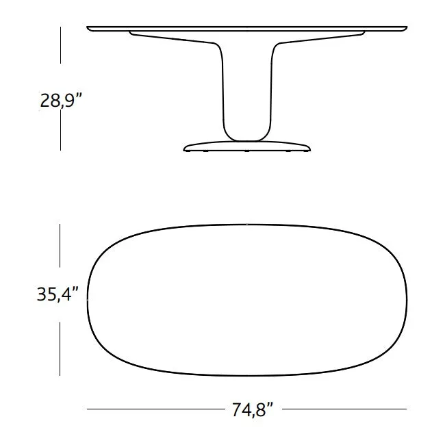 Explorer Oval Dining Table