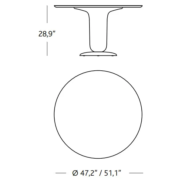 Explorer Round Dining Table