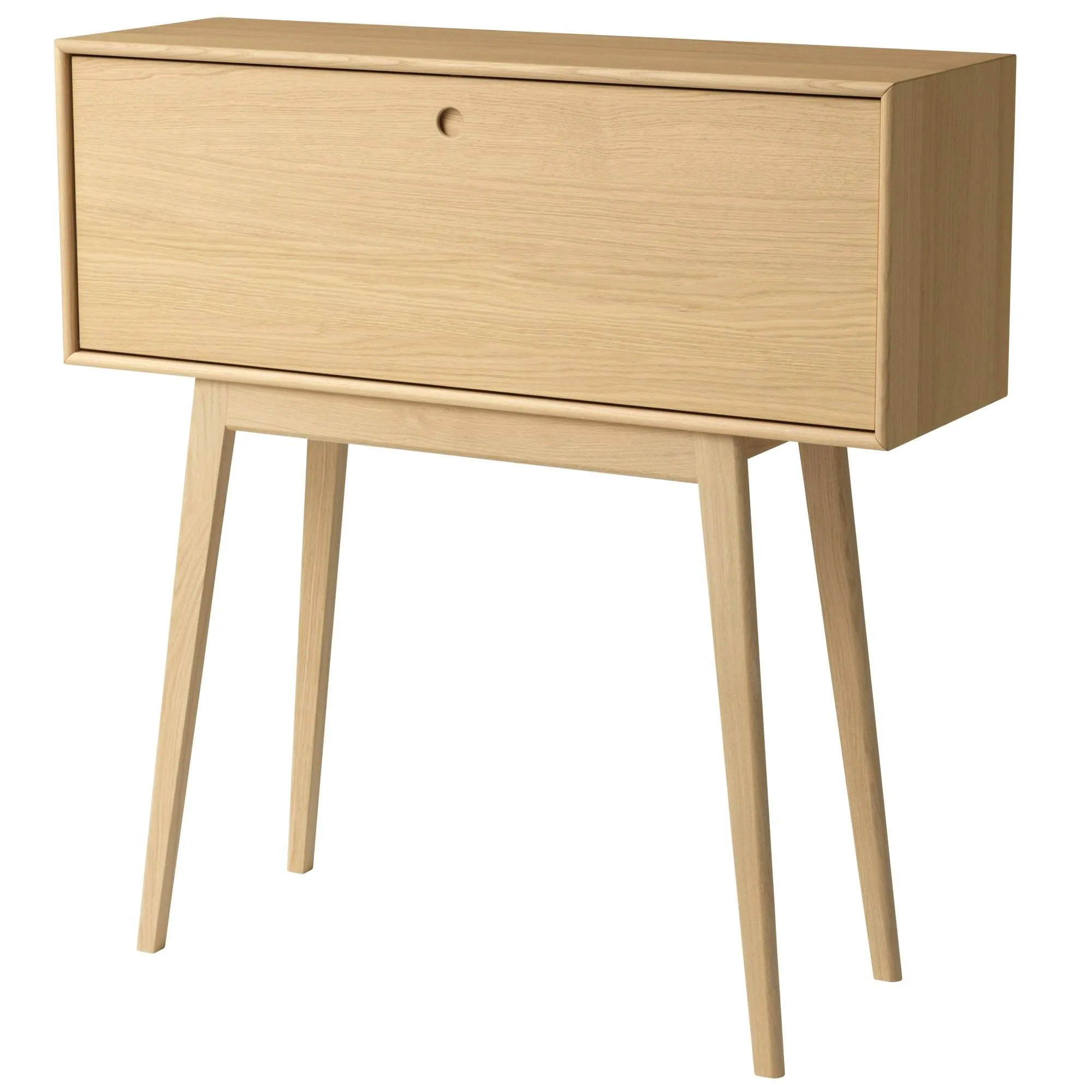 Fdb Møbler A84 Butler Secretary, Natural Oak