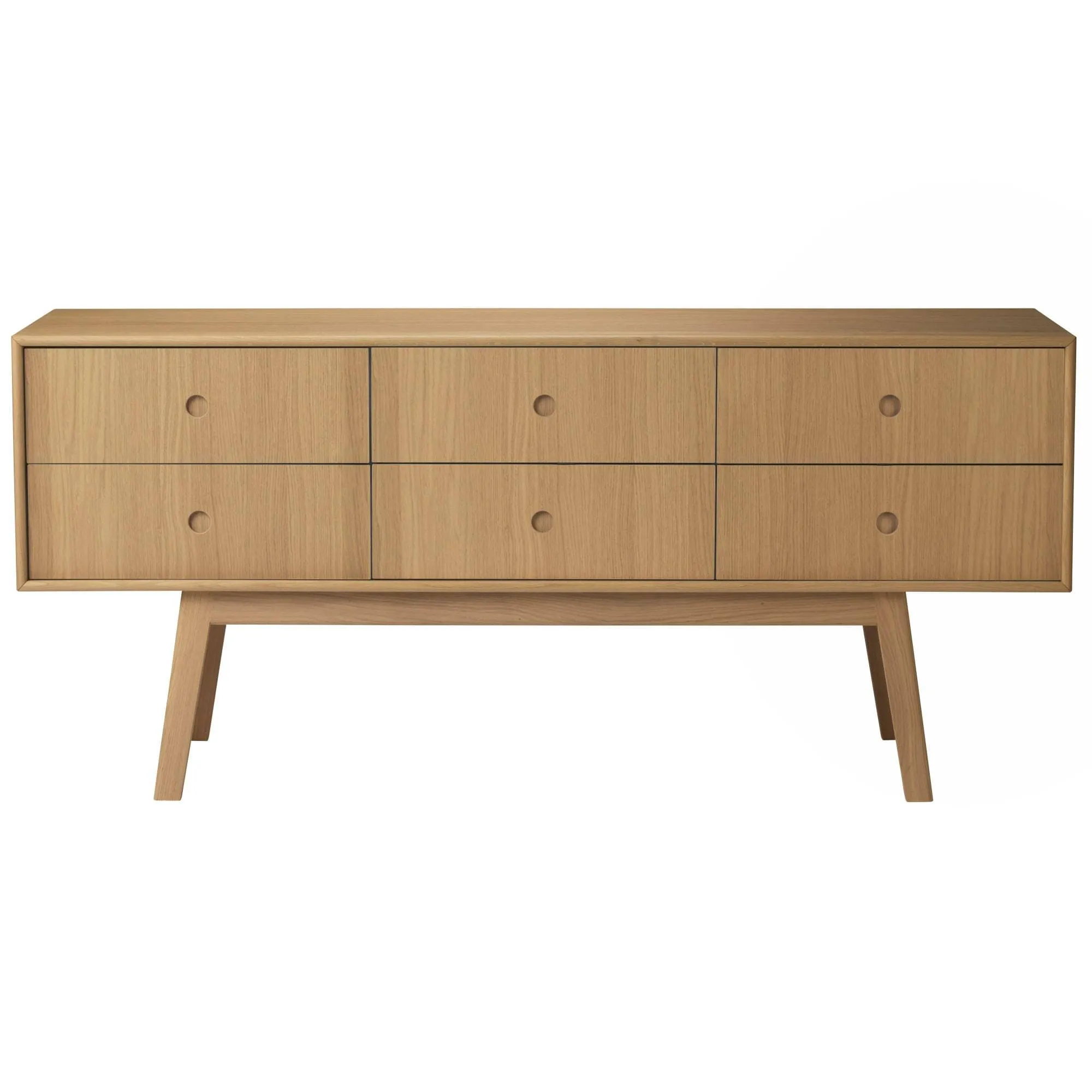 Fdb Møbler A86 Butler Chest Of Drawers, Oak