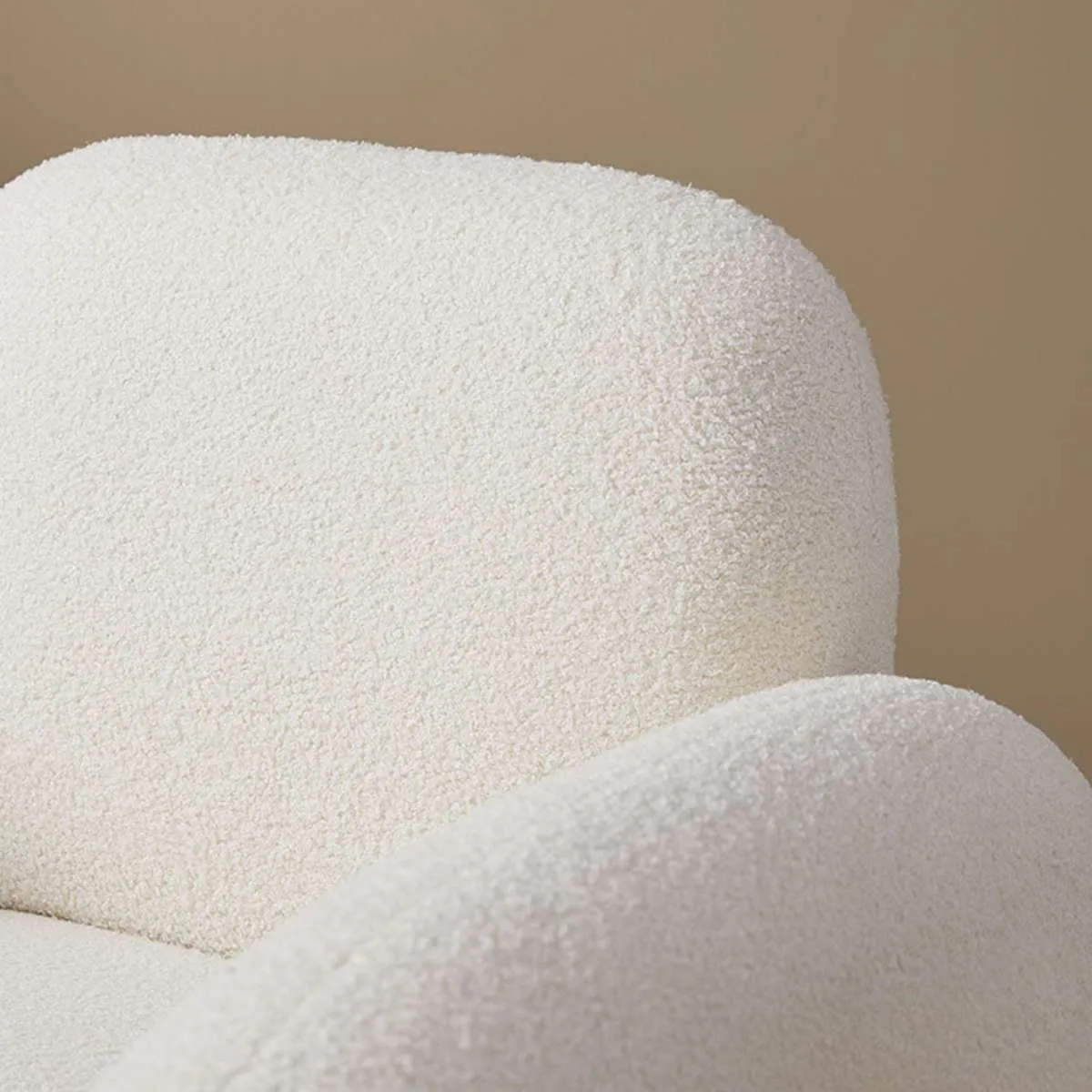 Felix Teddy Occasional Chair - Cream Mocka