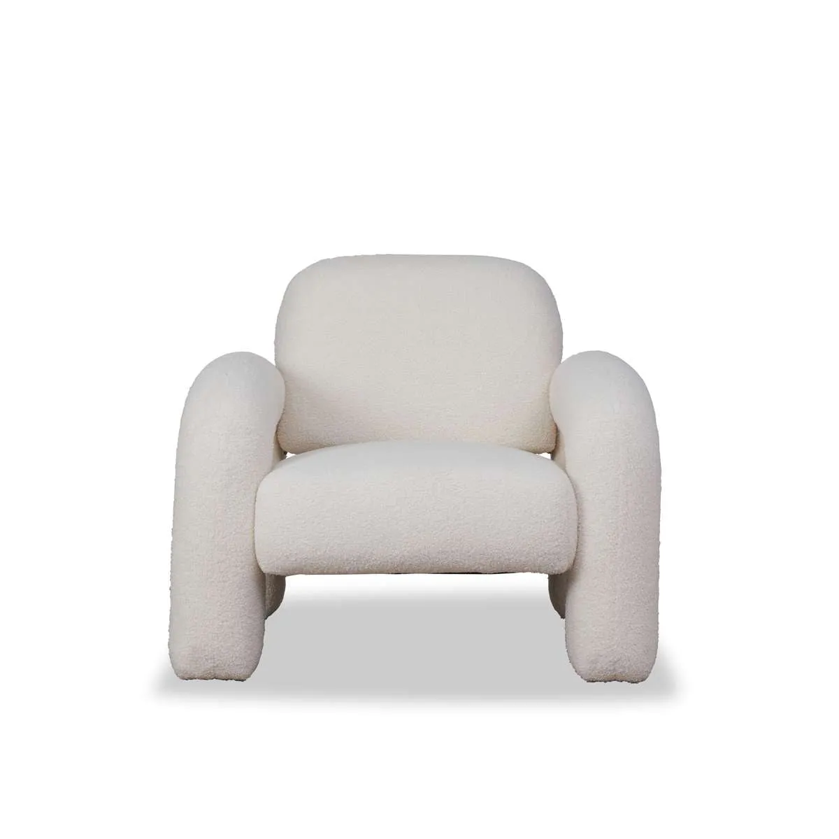 Felix Teddy Occasional Chair - Cream Mocka