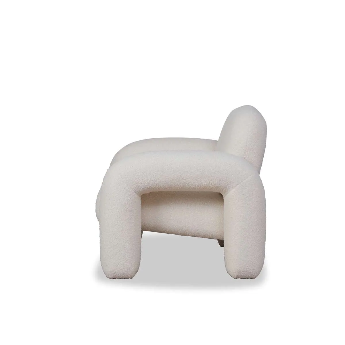 Felix Teddy Occasional Chair - Cream Mocka