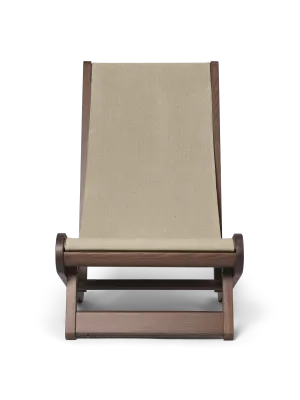 Ferm Living Hemi Lounge Chair Dark Stained/Natural