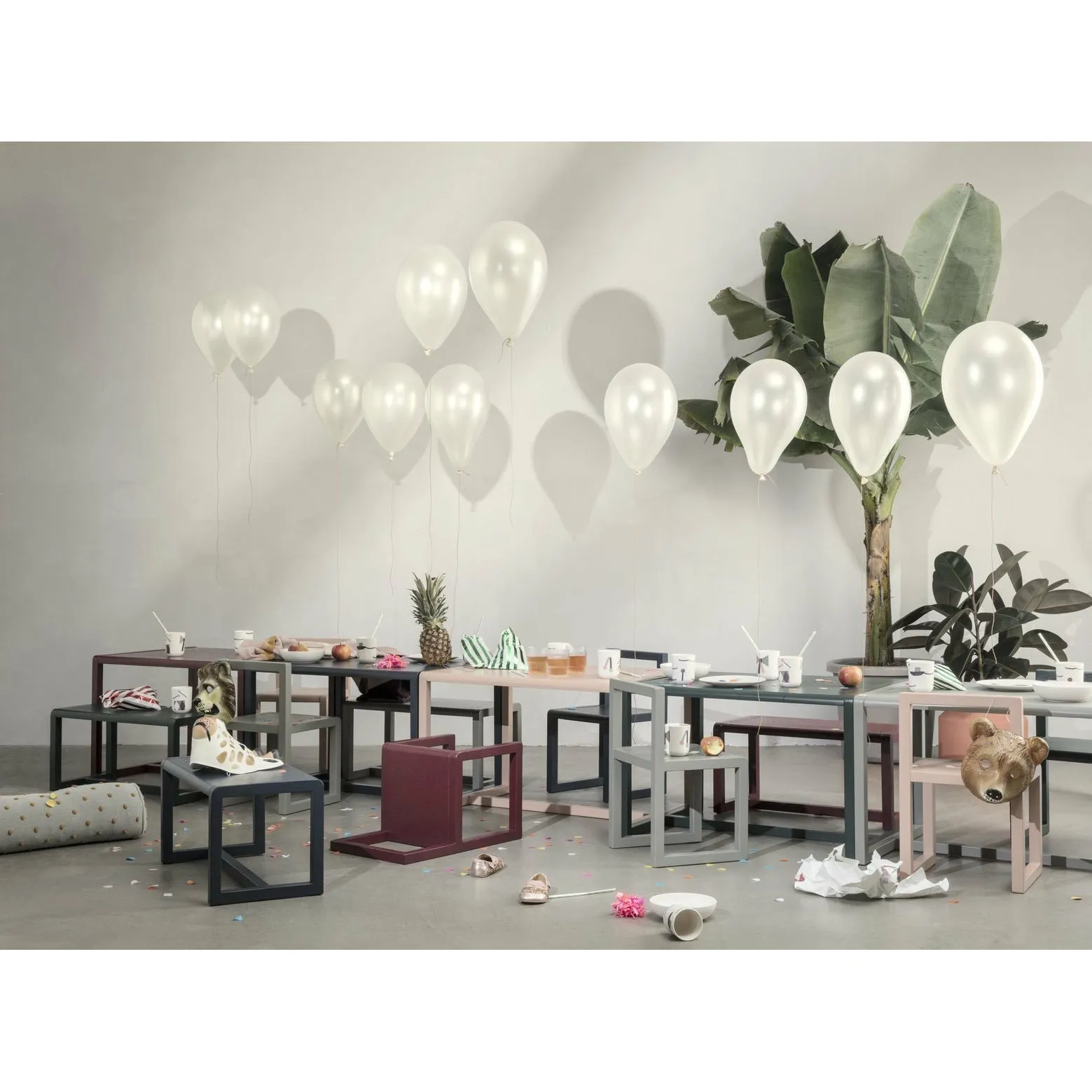 Ferm Living Little Architect Bank, Rose