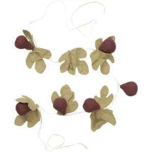 Ferm Living Mauve/Green Figs Garland