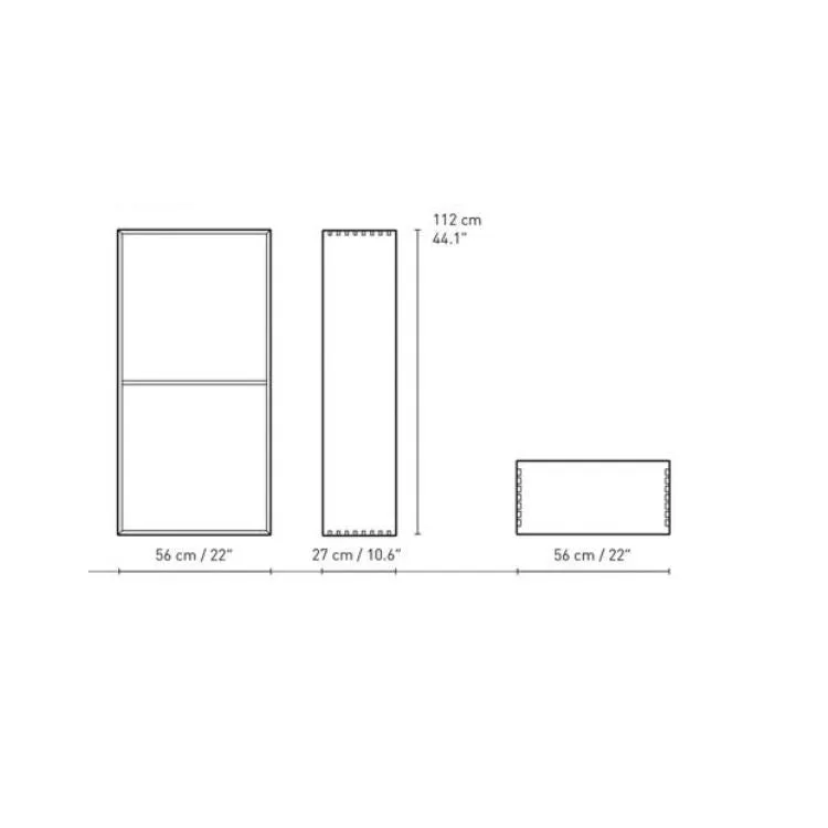 FK63 Deep Upright Bookcase