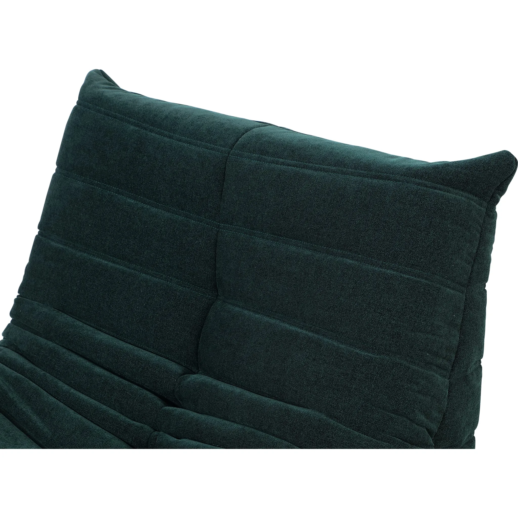 Flex Upholstered Lounge Chair in Emerald Chenille Modus