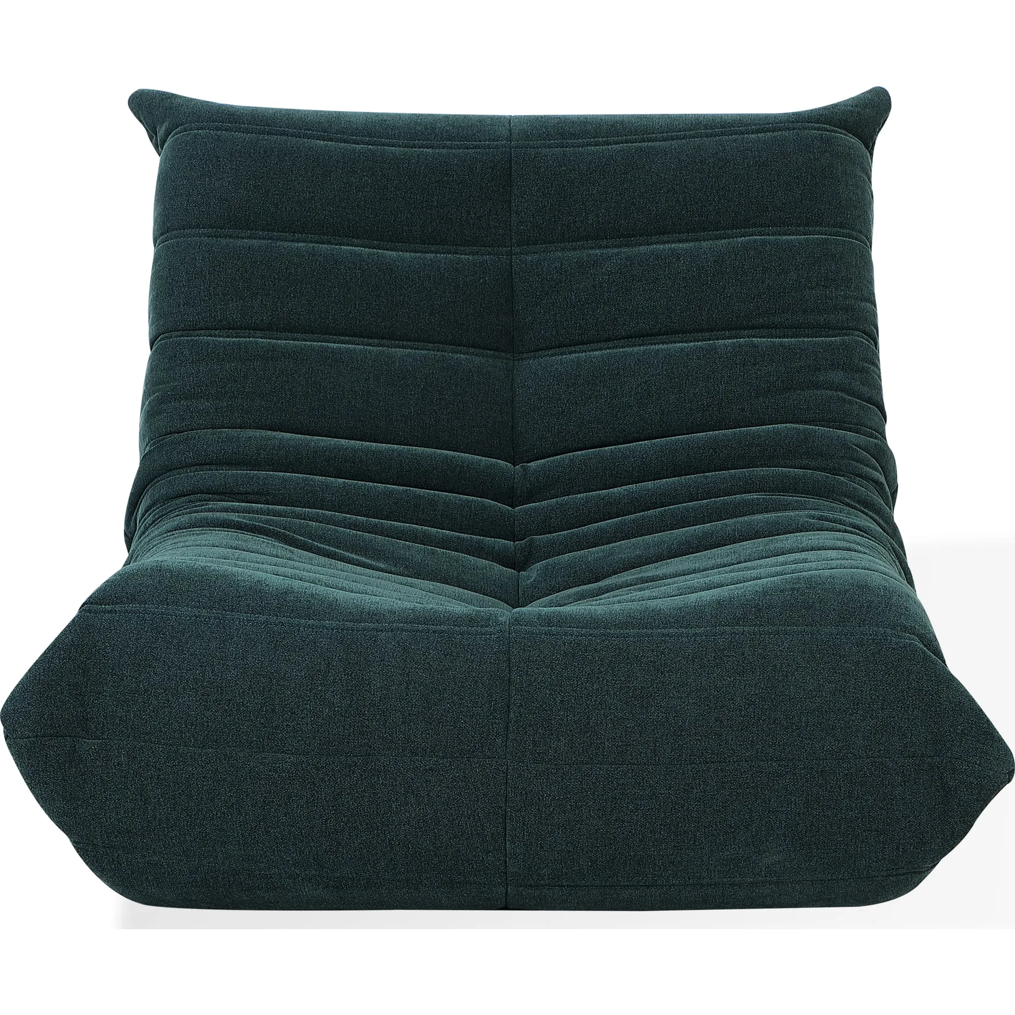 Flex Upholstered Lounge Chair in Emerald Chenille Modus
