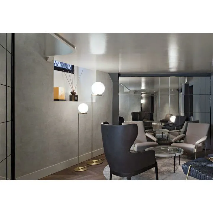 Flos Ic Light F1 Floor Lamp, Black