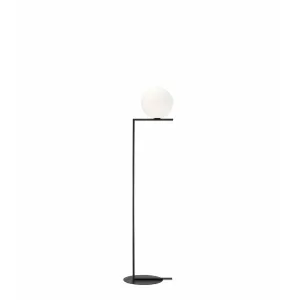 Flos Ic Light F2 Floor Lamp, Black
