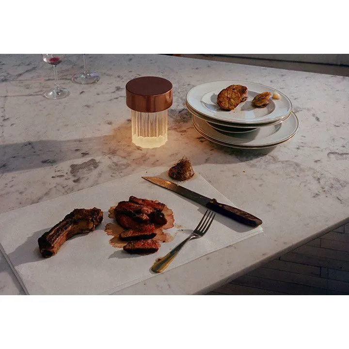 Flos Last Order Fluted Table Lamp, Brass