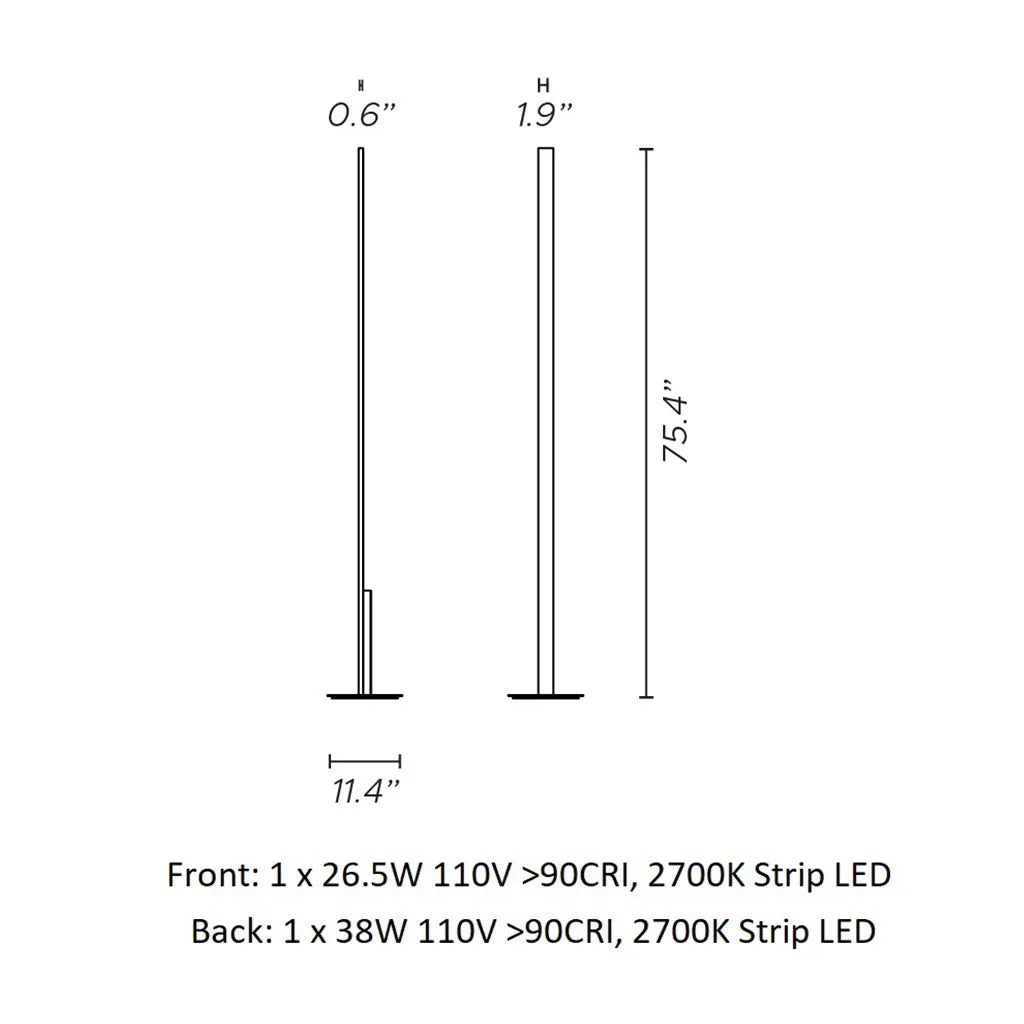 Fly LED Floor Lamp
