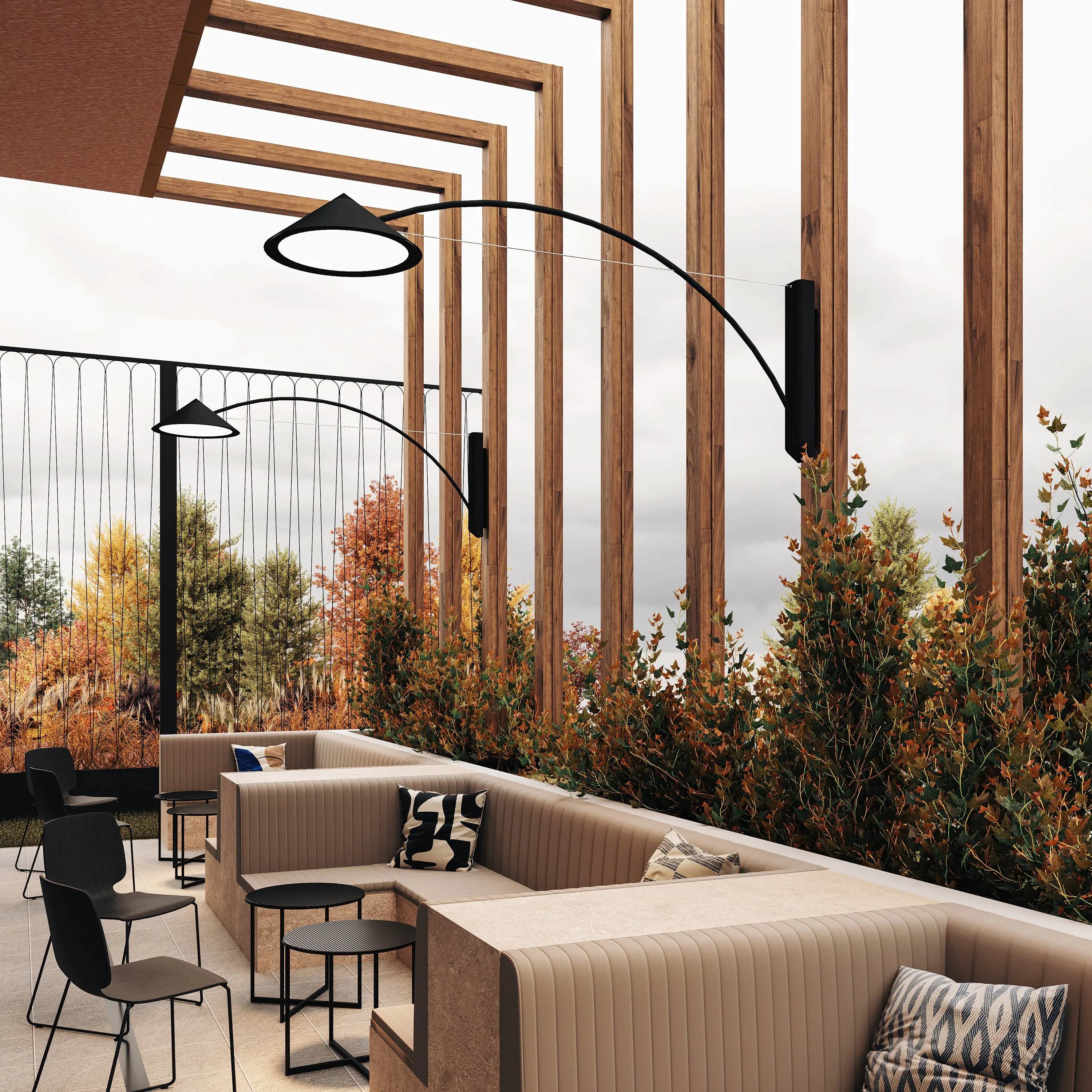 Flyer Outdoor LED Wall Sconce