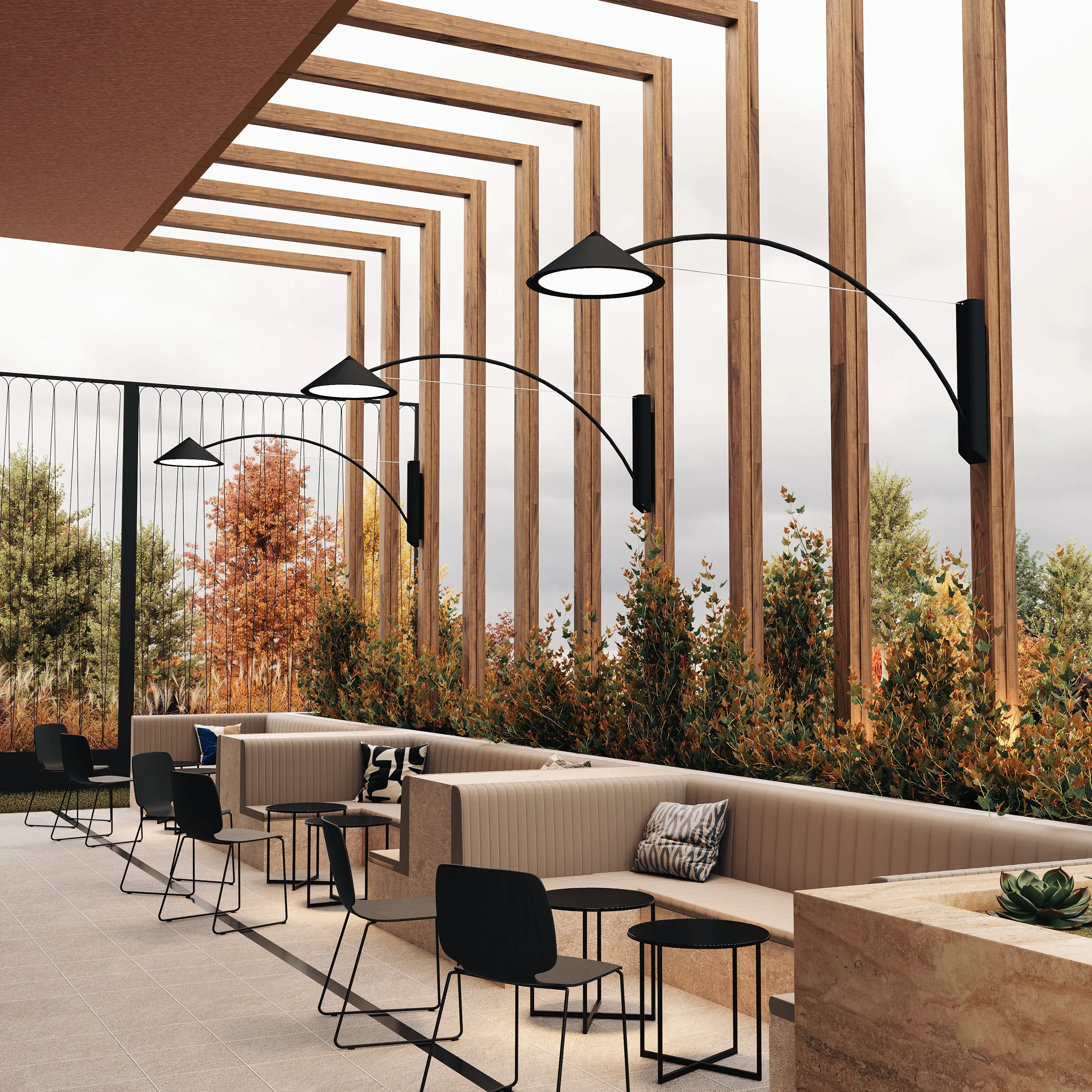 Flyer Outdoor LED Wall Sconce