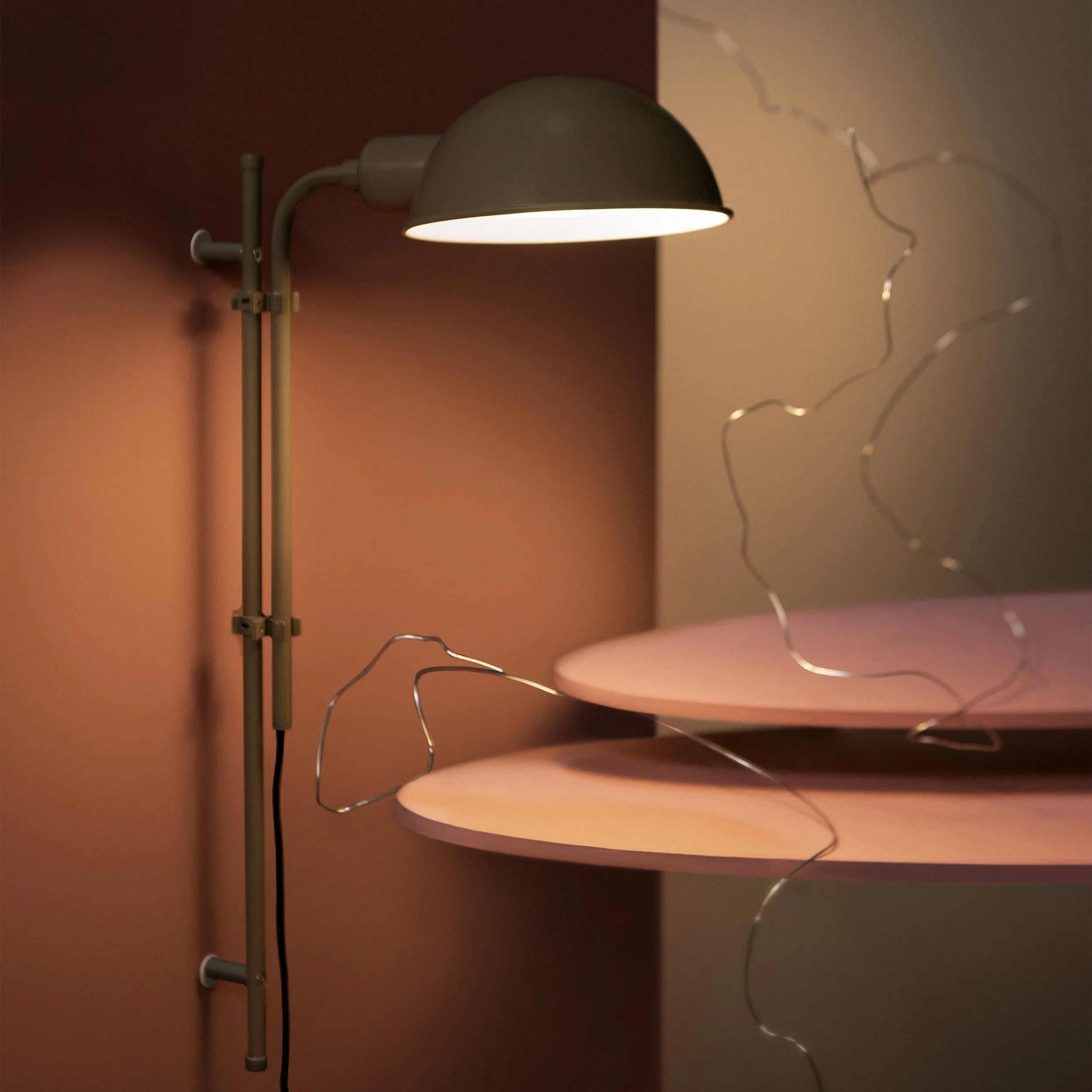 Funiculi A Wall Sconce