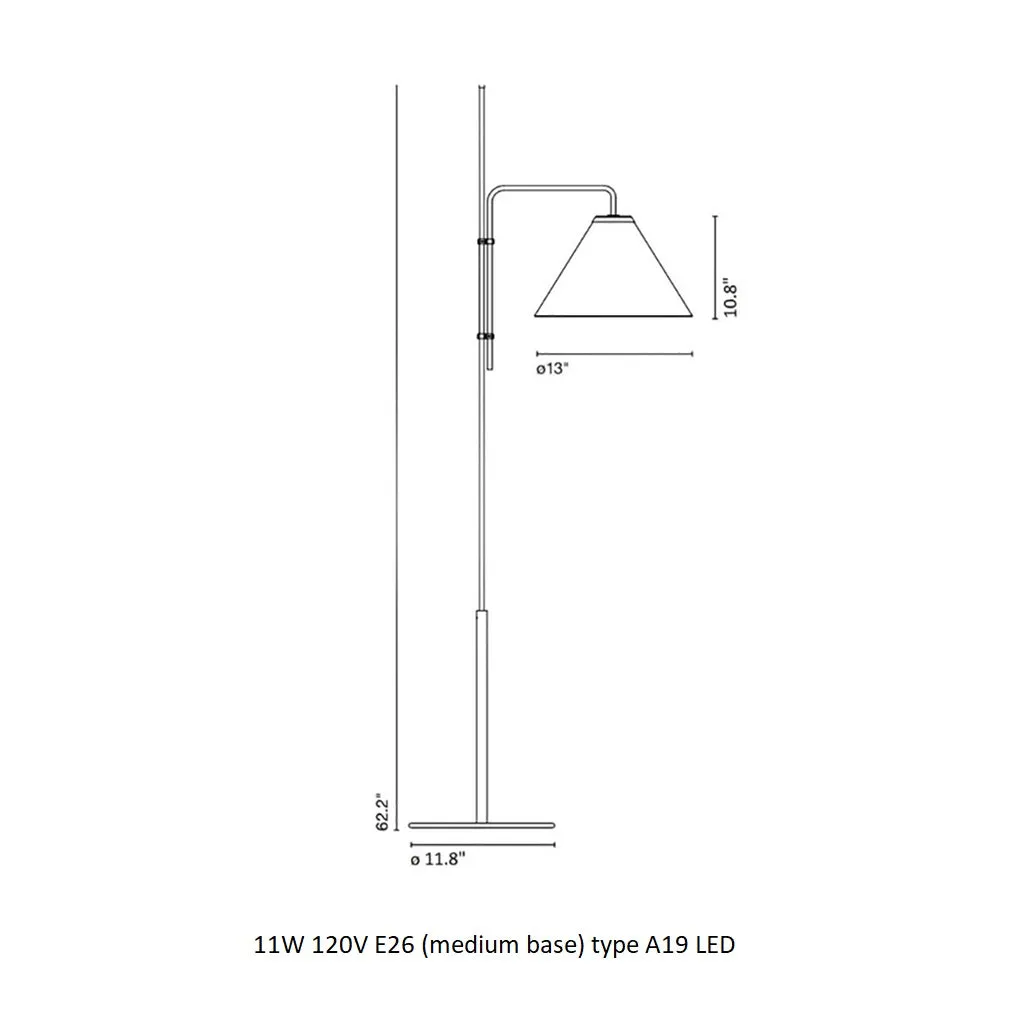 Funiculi LED Floor Lamp