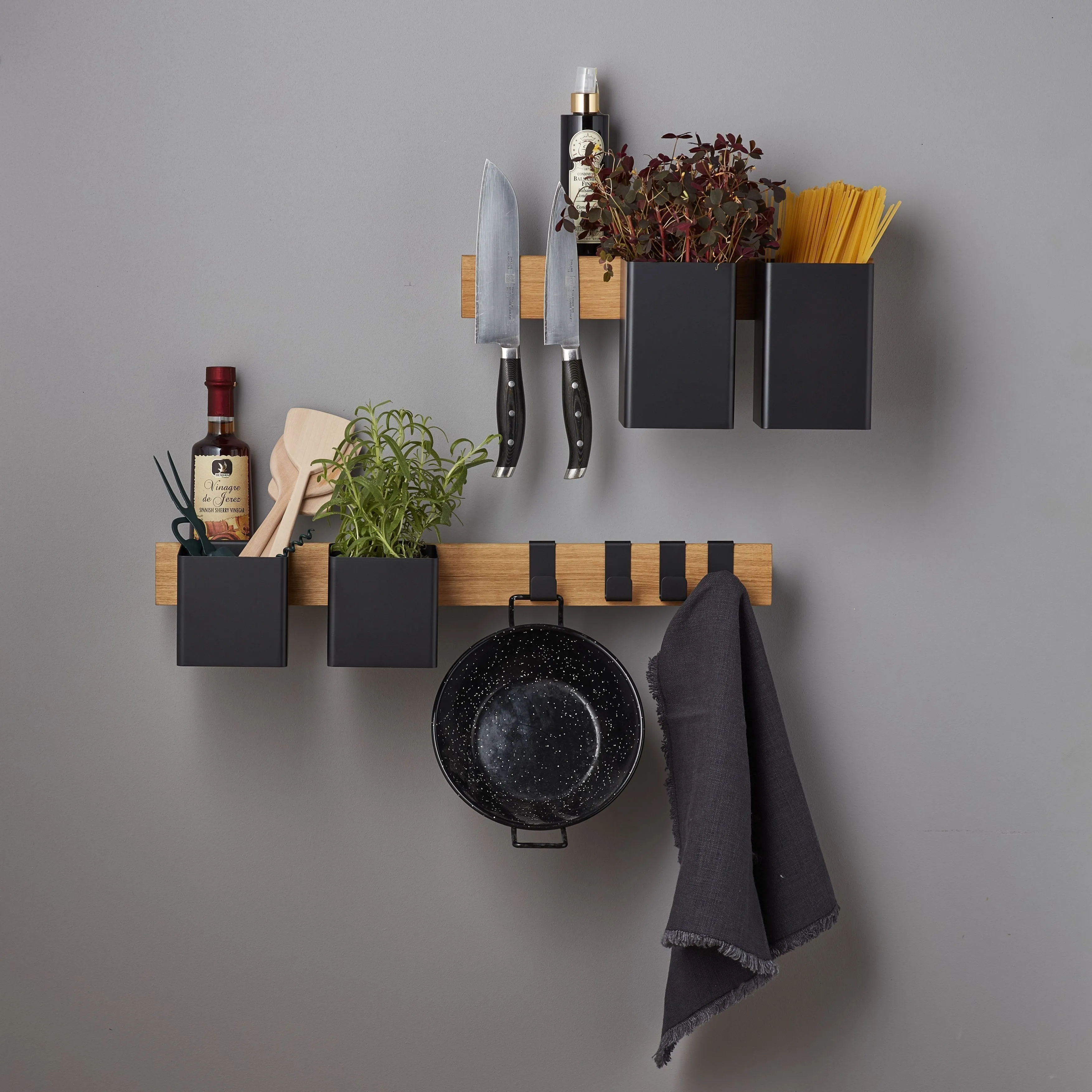 Gejst Flex Rail 60 Oak/Black