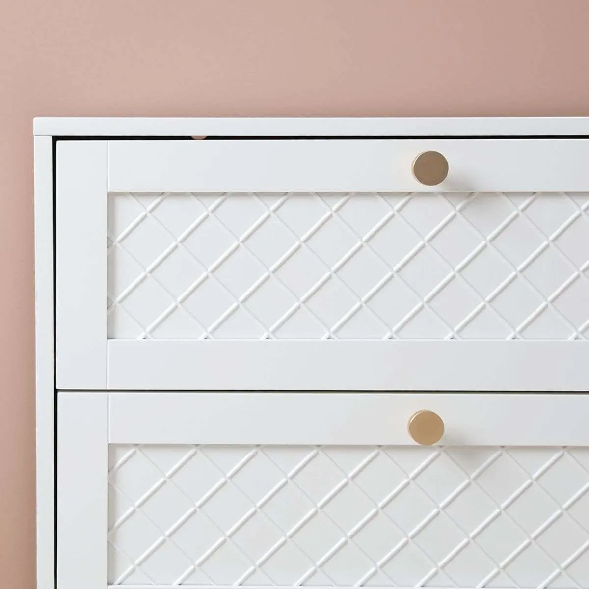 Genevieve Six Drawer Mocka