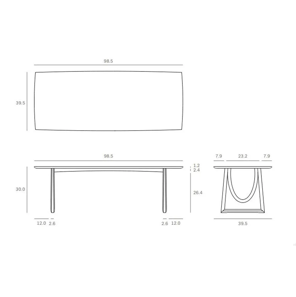 Geometric Dining Table