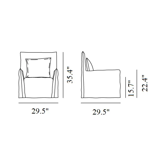 Ghost 04 Dining Armchair