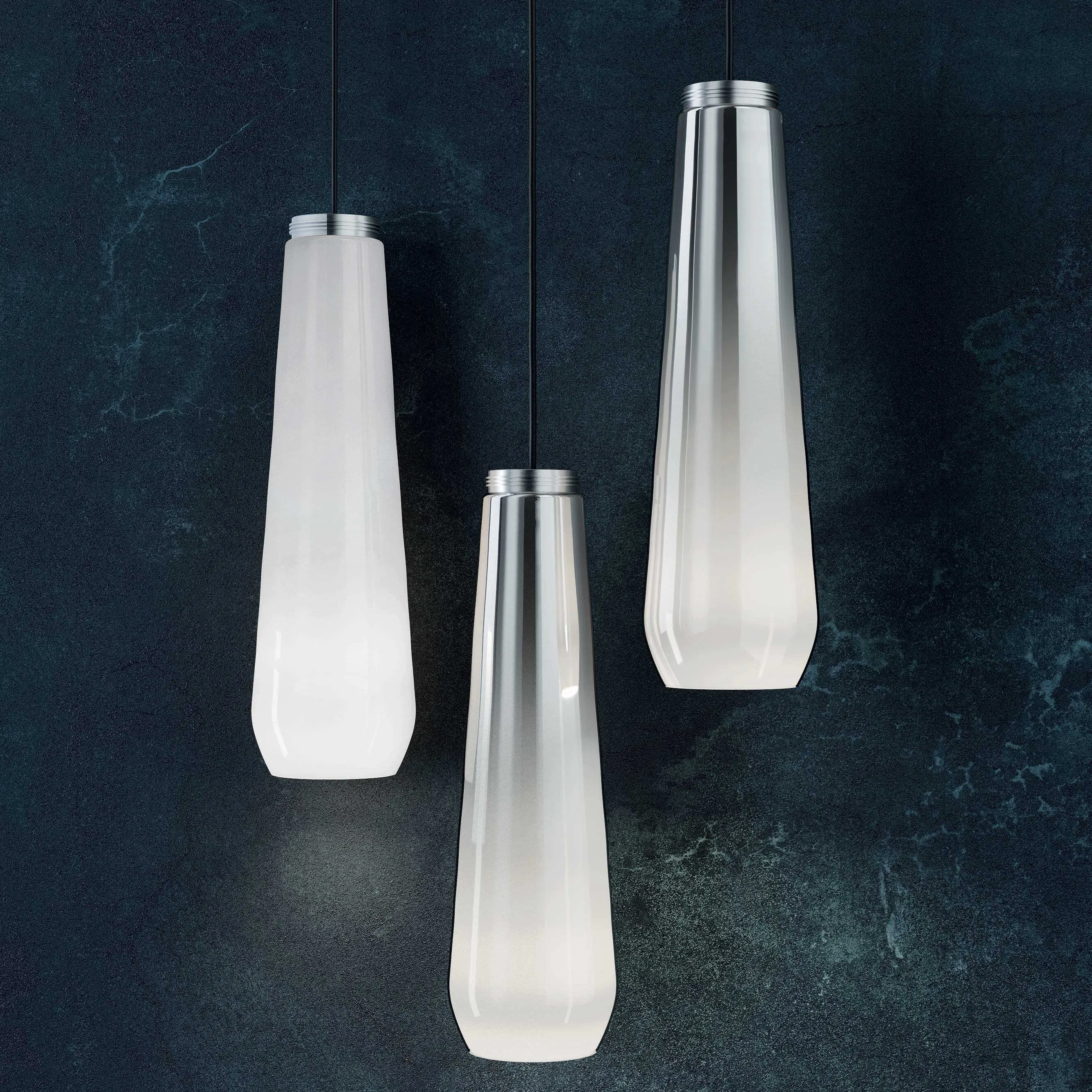 Glass Drop Pendant Light