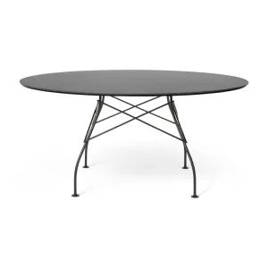 Glossy Outdoor Round Dining Table