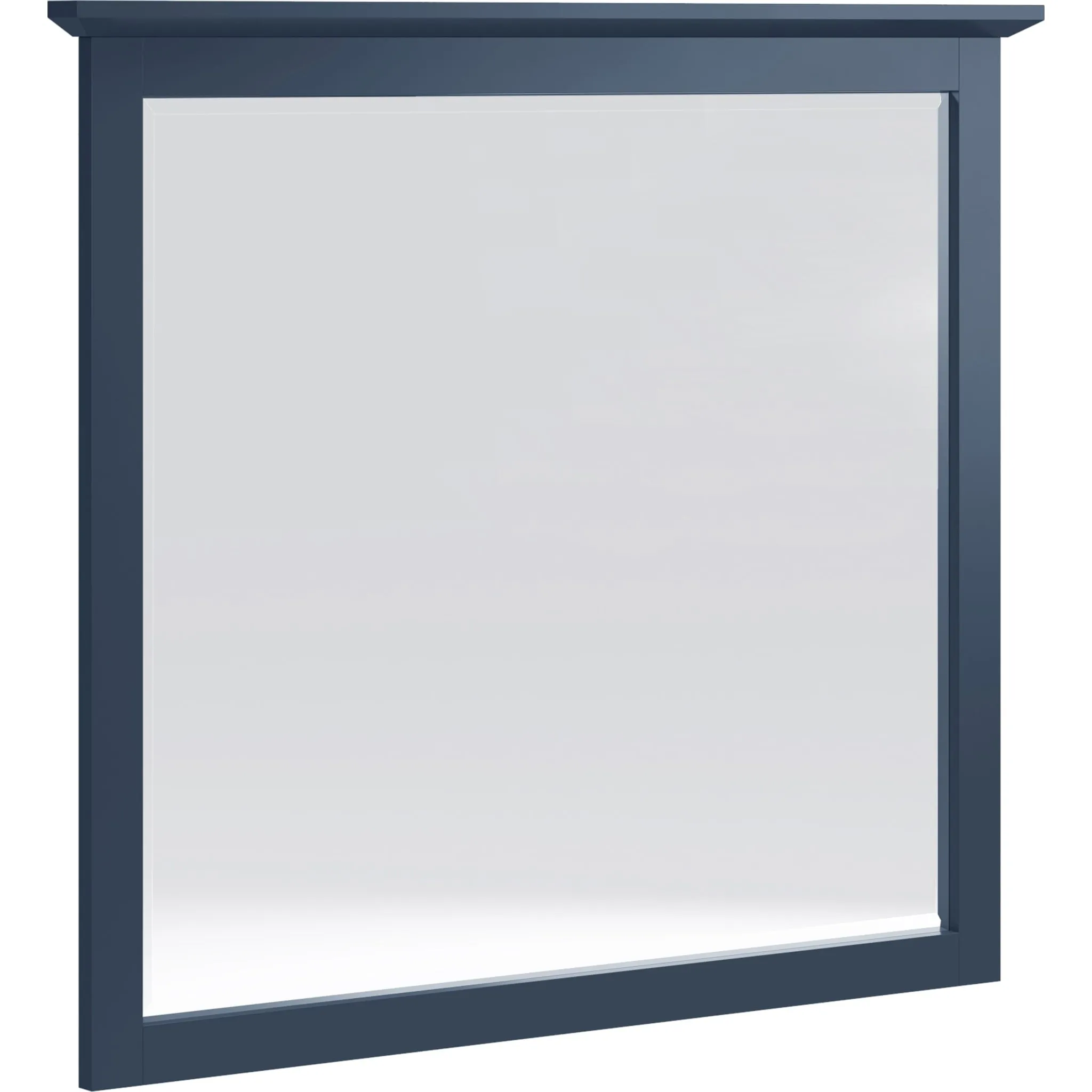 Grace Wall or Dresser Mirror in Blueberry Modus
