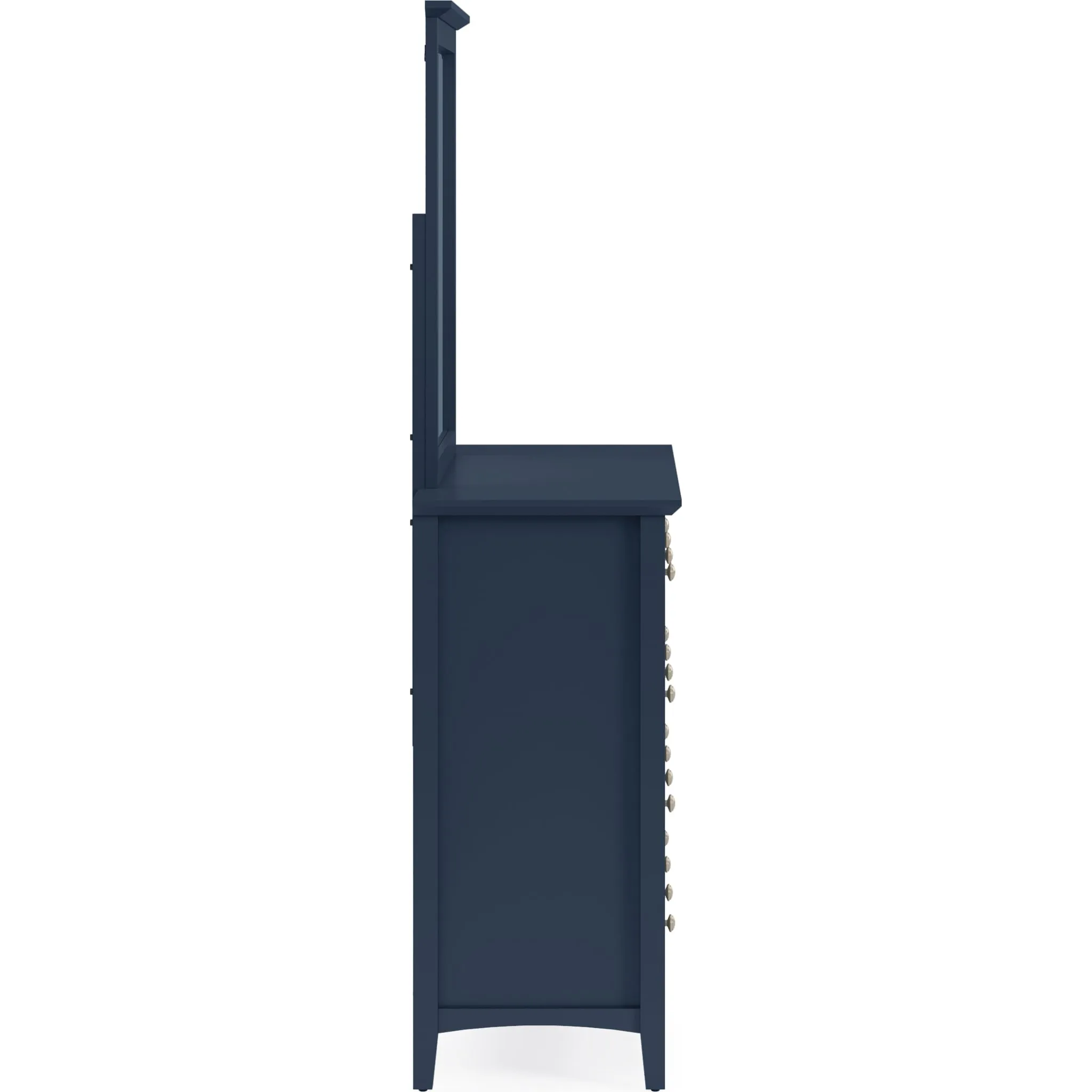 Grace Wall or Dresser Mirror in Blueberry Modus