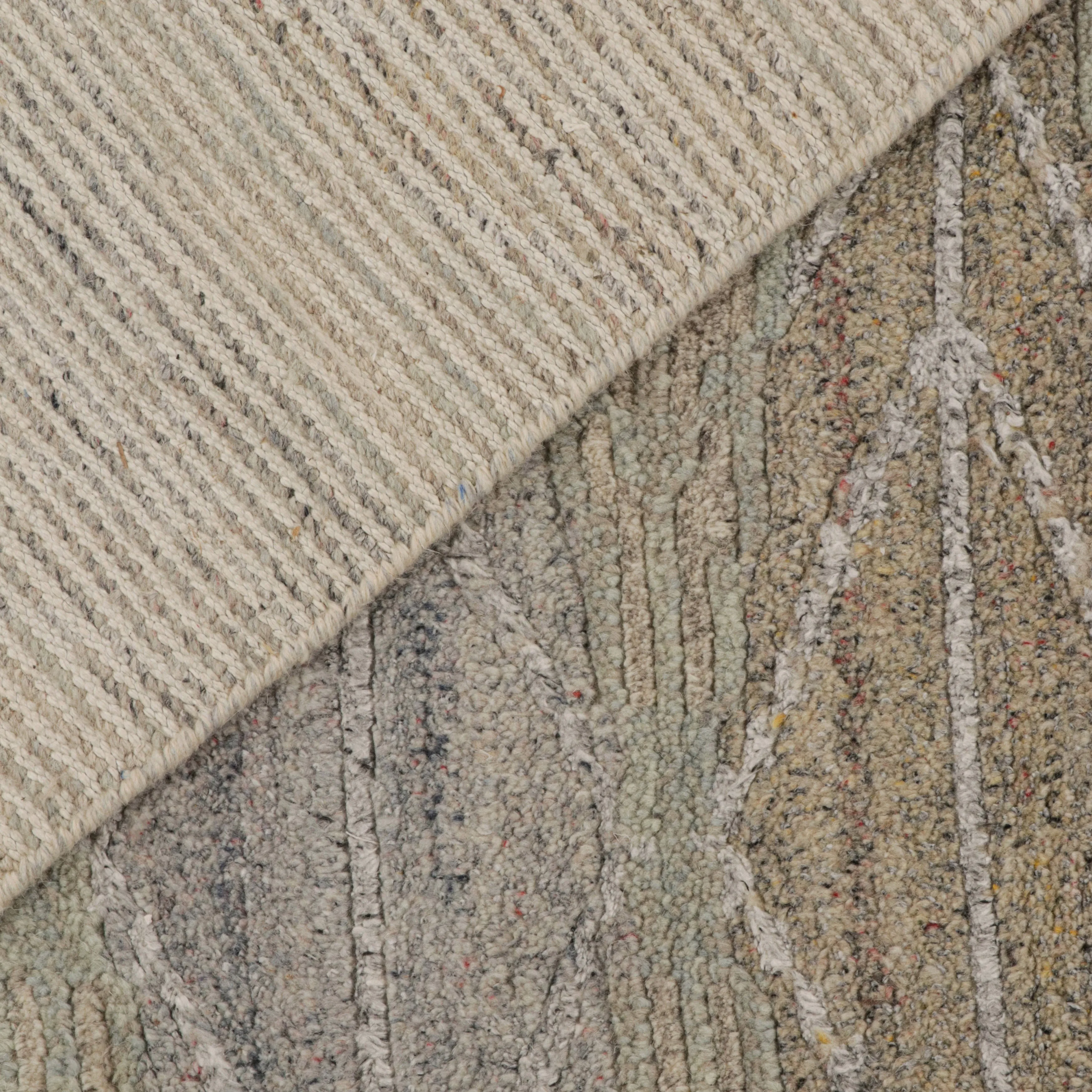 Grey Swedish Flatweave Rug - 11' x 13'11"