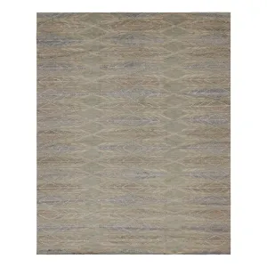 Grey Swedish Flatweave Rug - 11' x 13'11"