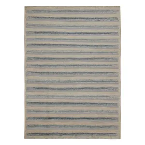 Grey Swedish Flatweave Rug - 9'2" x 12'4"