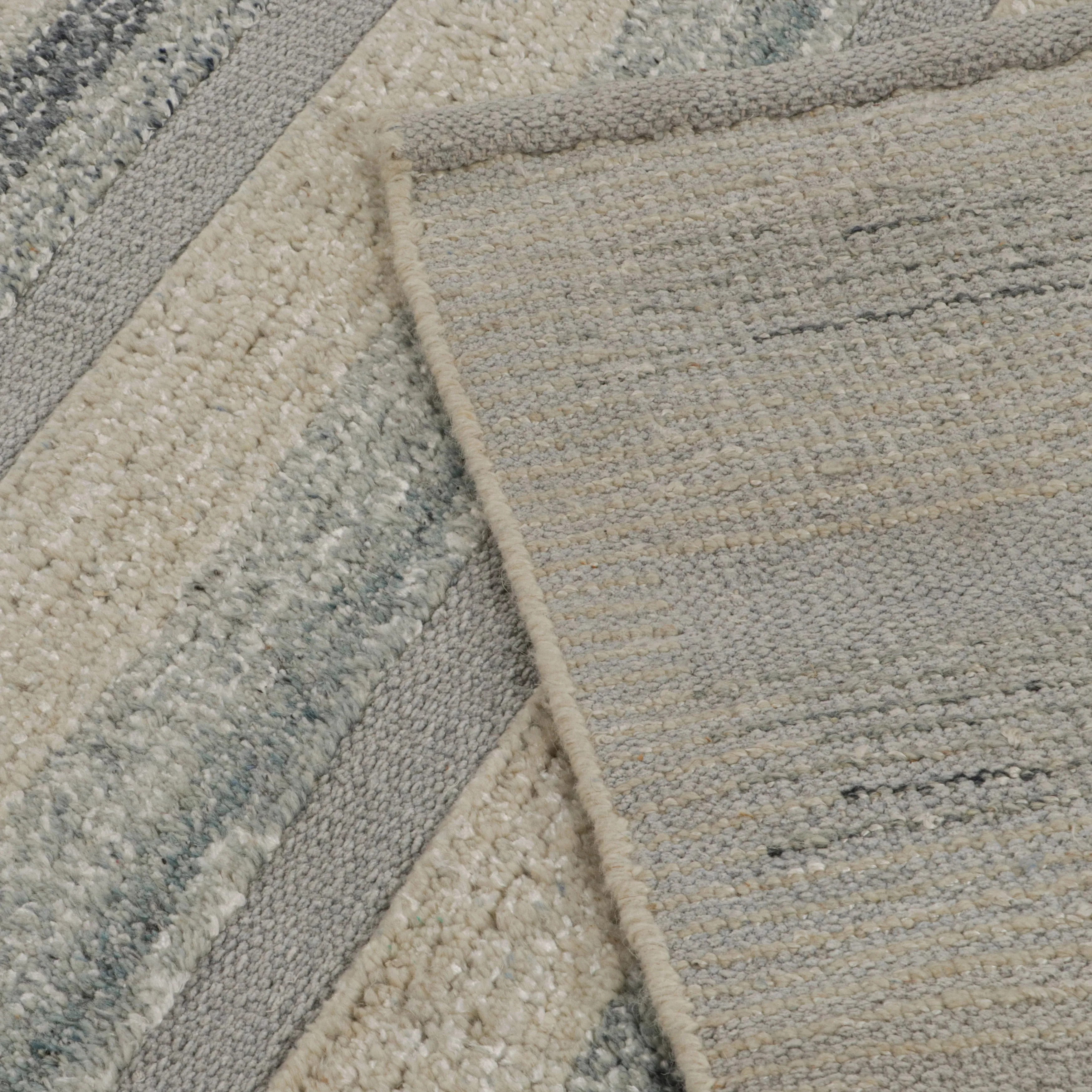 Grey Swedish Flatweave Rug - 9'2" x 12'4"