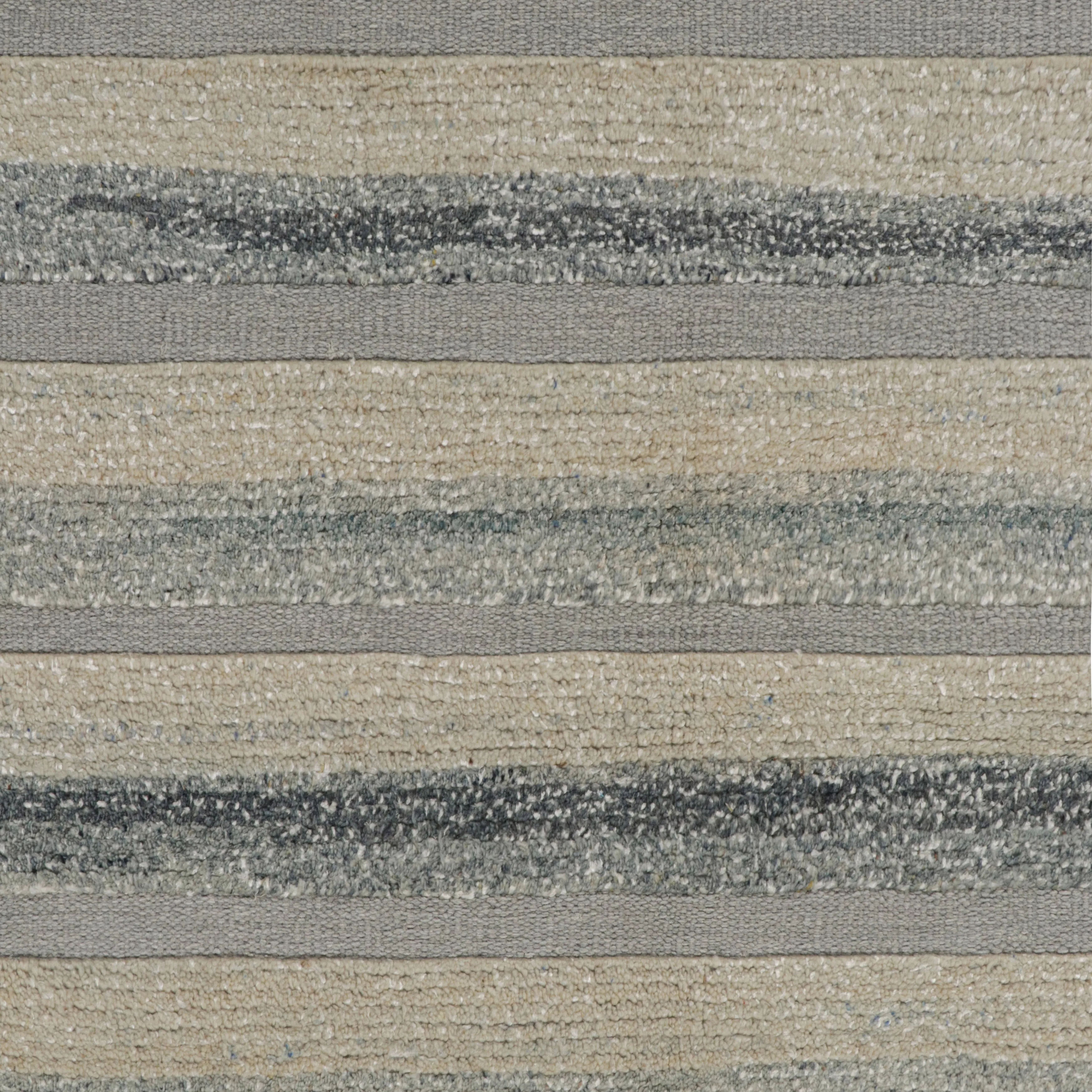 Grey Swedish Flatweave Rug - 9'2" x 12'4"