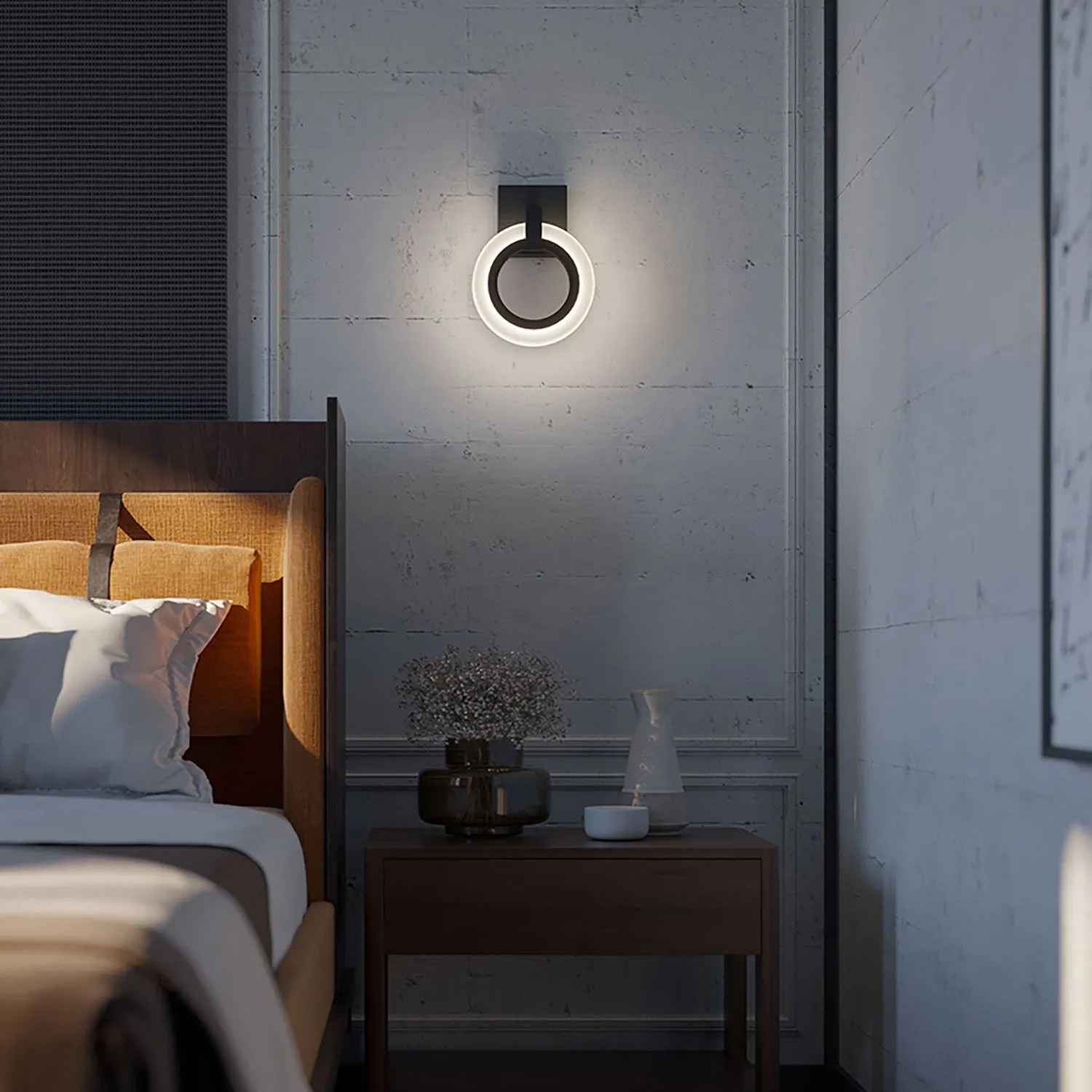 Halo LED Wall Sconce