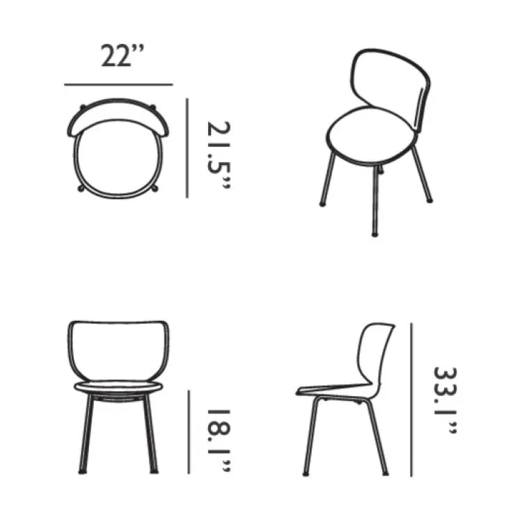 Hana Upholstered Dining Chair
