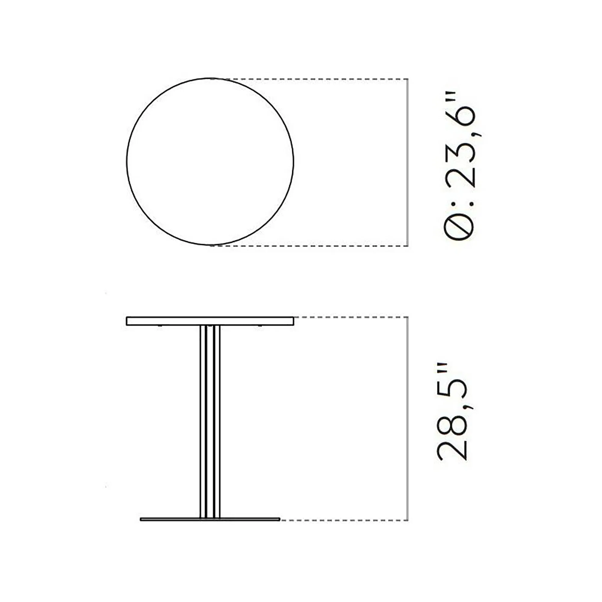 Harbour Column Round Dining Table