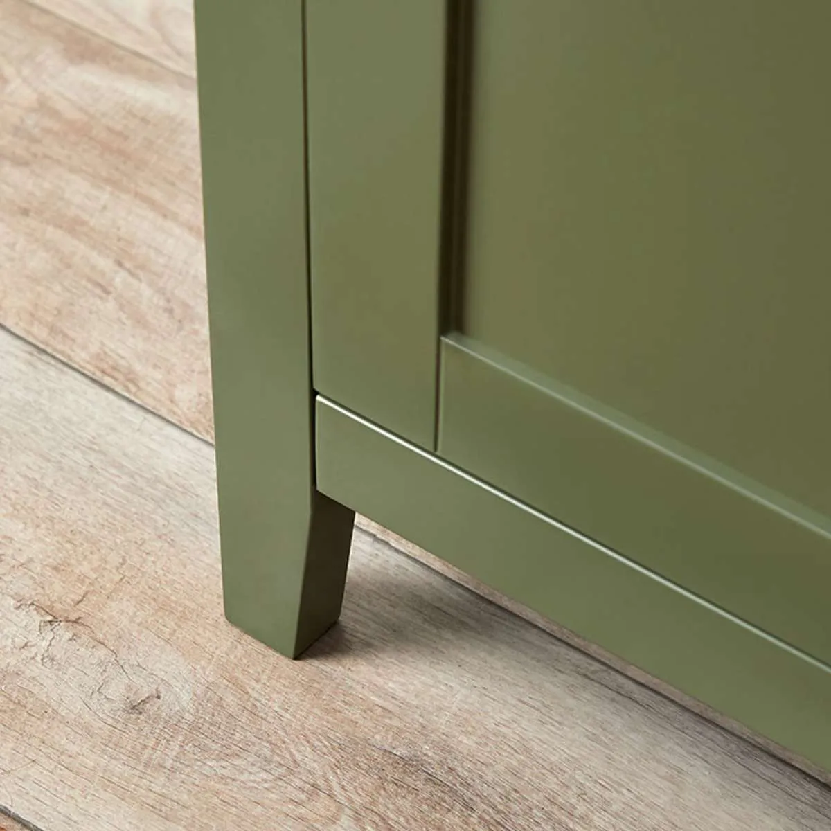 Hastings Buffet - Olive Green/Natural Mocka