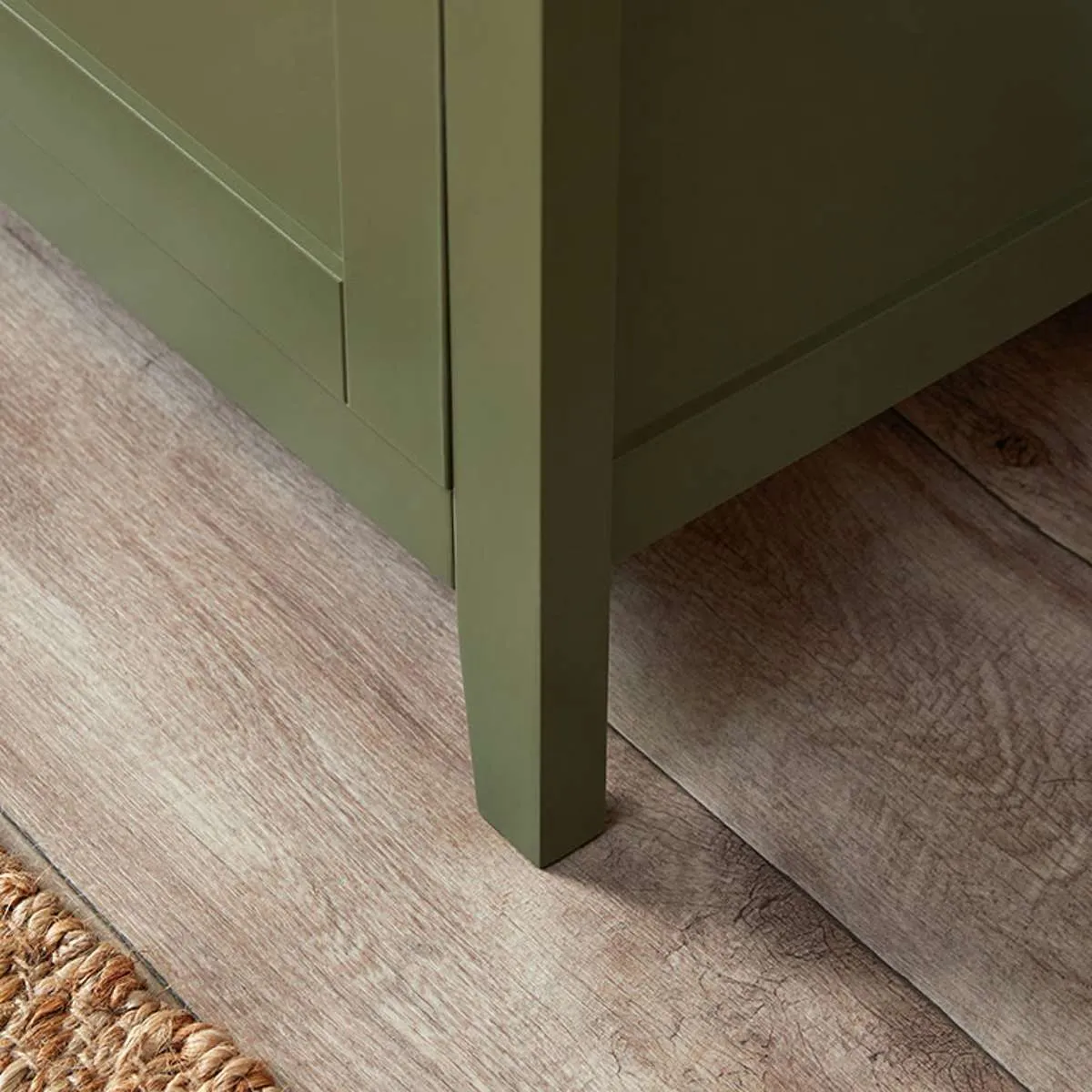 Hastings Buffet - Olive Green/Natural Mocka