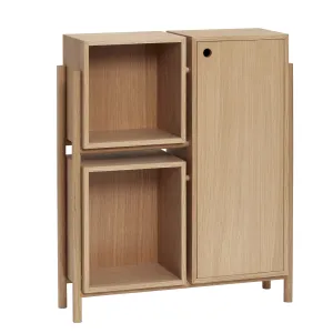 Hbsch Cube Console Table Natural