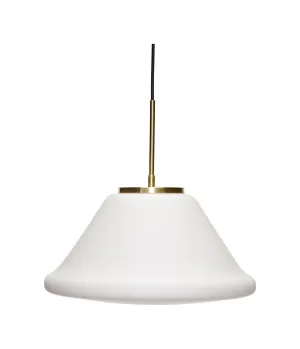 Hbsch Muse Pendant 40 Cm, White