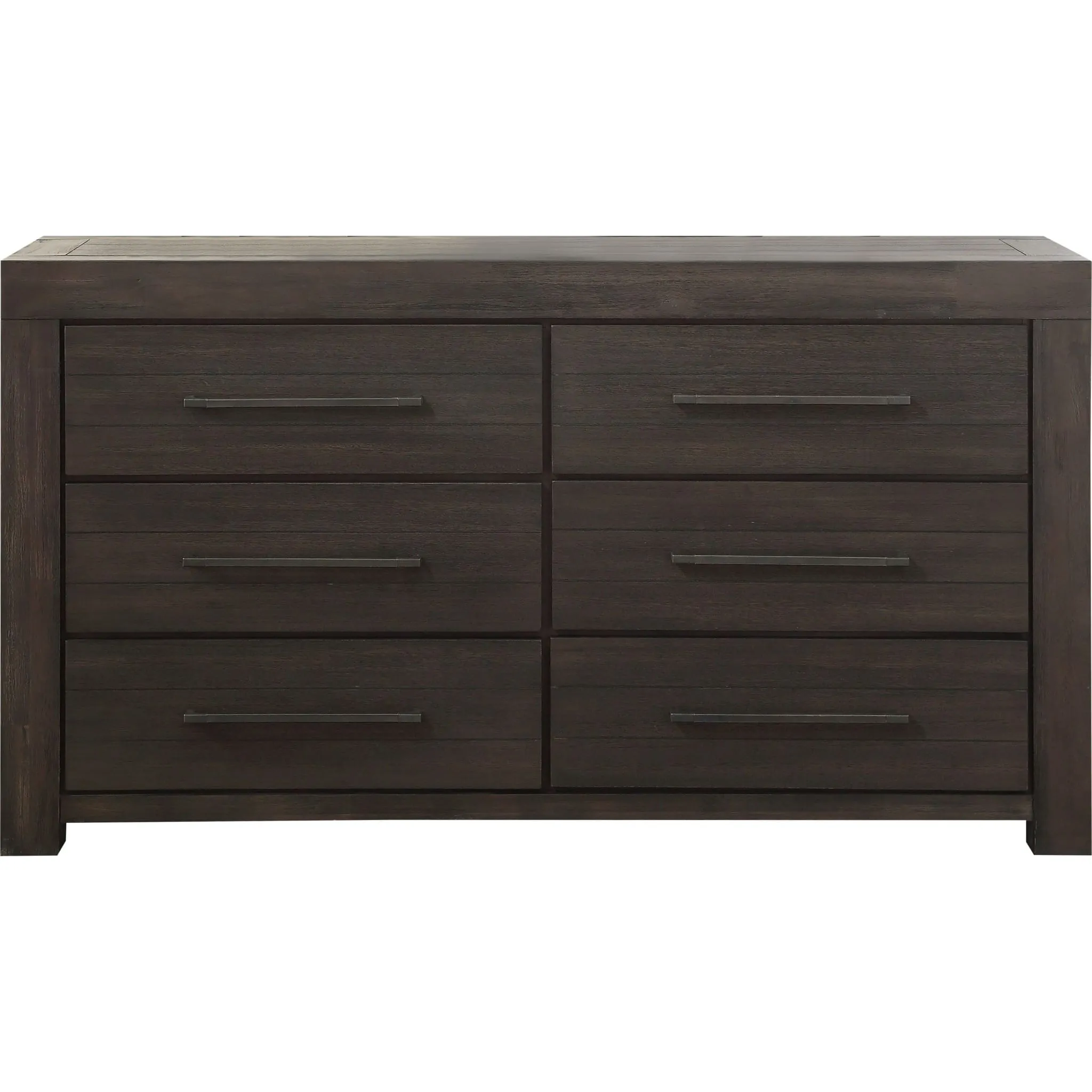 Heath Six Drawer Dresser in Basalt Grey (2024) Modus
