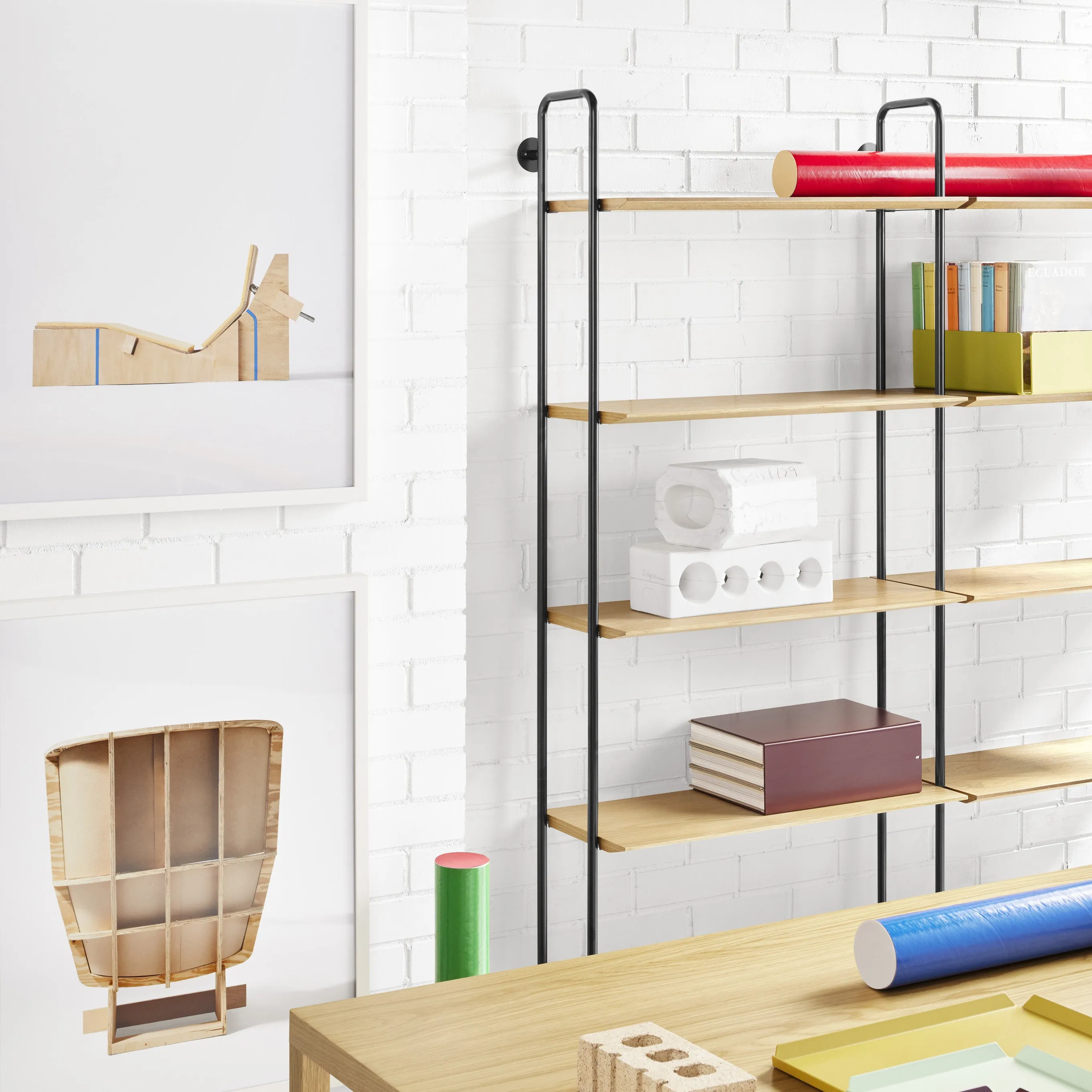 Hitch Add on Bookcase and Desk