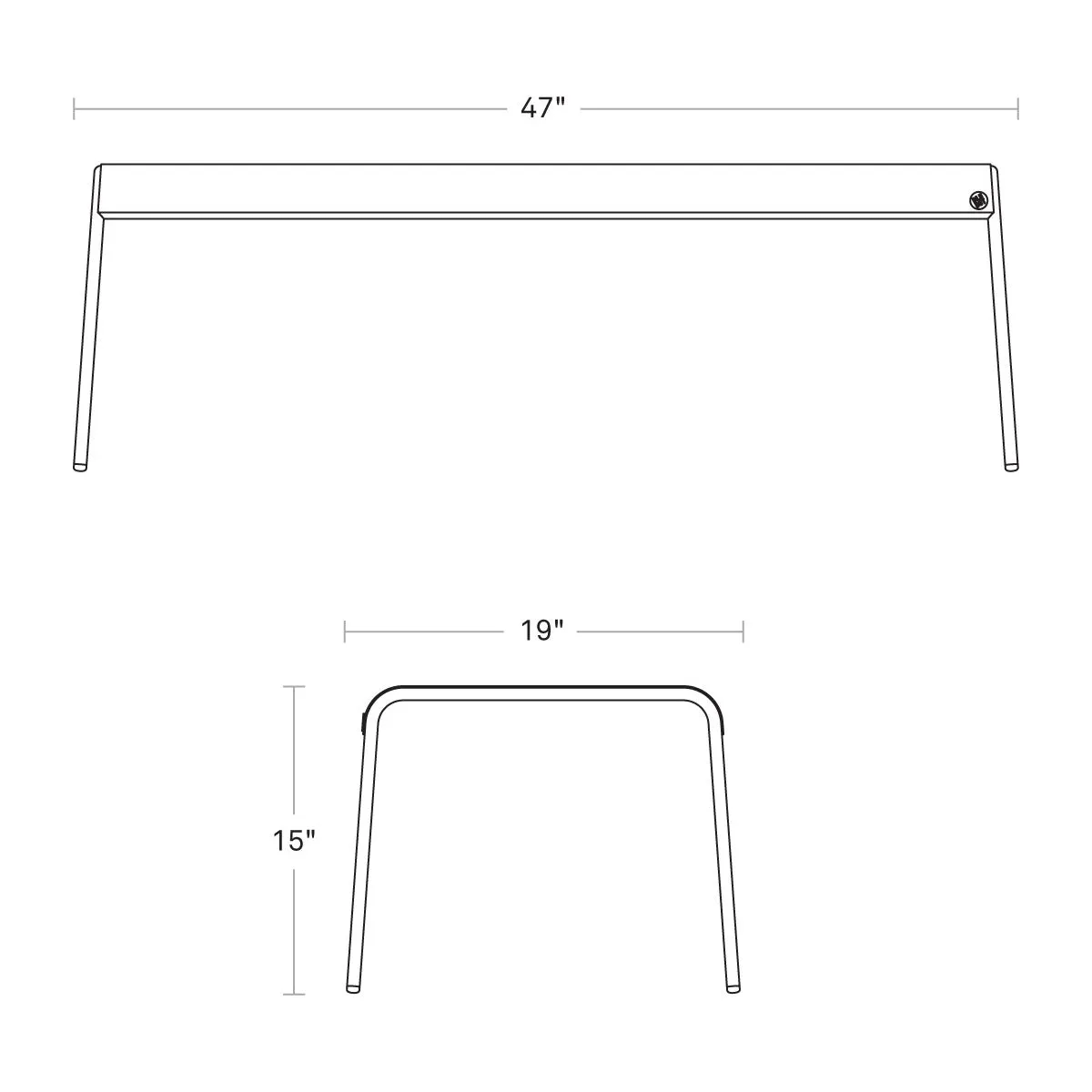 Hot Mesh Bench